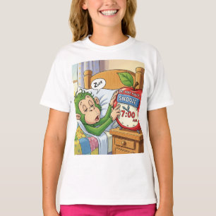 Niet vandaag, Alarm – Sleepy Monkey Mode 💤🙈 T-shirt