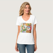 Niet vandaag, Alarm – Sleepy Monkey Mode 💤🙈 T-shirt (Voorkant volledig)