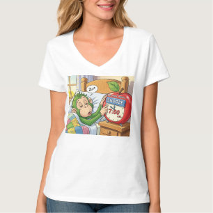 Niet vandaag, Alarm – Sleepy Monkey Mode 💤🙈 T-shirt