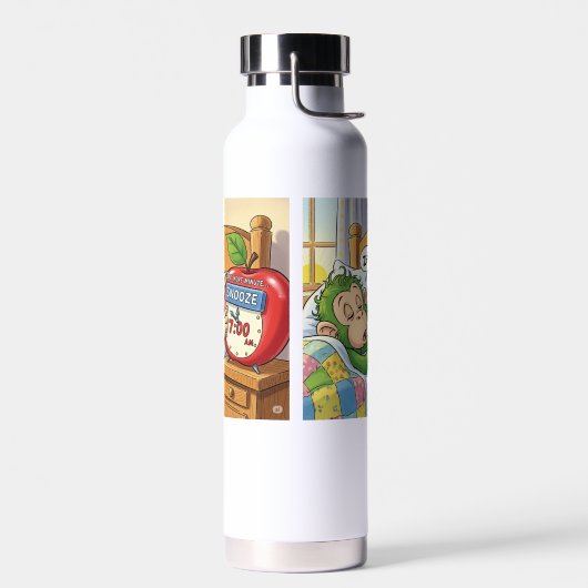 Niet vandaag, Alarm – Sleepy Monkey Mode 💤🙈 Waterfles (Links)