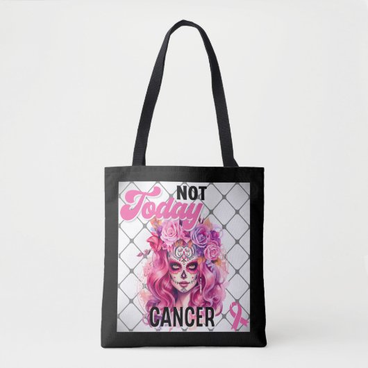 Niet vandaag _ Bewustzijn van borstkanker Tote Bag (Voorkant)