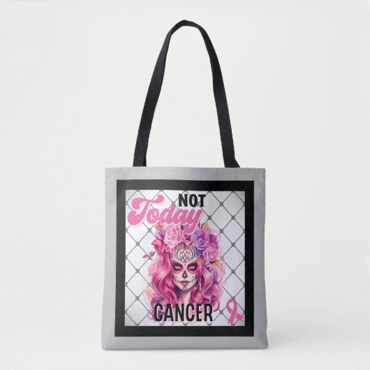 Niet vandaag _ Bewustzijn van borstkanker Tote Bag (Voorkant)
