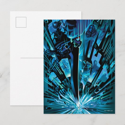 Niet vandaag briefkaart (Voorkant / Achterkant)