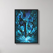 Niet vandaag canvas afdruk (Voorkant)