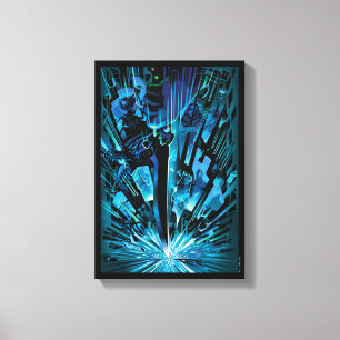 Niet vandaag canvas afdruk