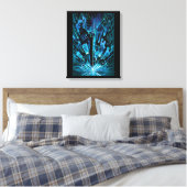 Niet vandaag canvas afdruk (Insitu (Slaapkamer))