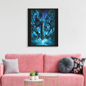 Niet vandaag canvas afdruk (Insitu (Woonkamer))