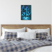 Niet vandaag canvas afdruk (Insitu (Slaapkamer))