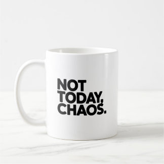 Niet Vandaag, Chaos Grappige Verpleegster of Docen Koffiemok