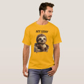 Niet Vandaag Chill Luiaard T-shirt (Voorkant volledig)