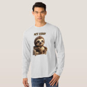 Niet Vandaag Chill Luiaard T-shirt (Voorkant volledig)