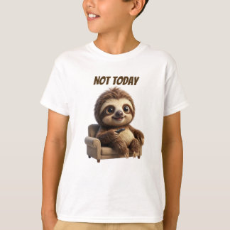 Niet Vandaag Chill Luiaard T-shirt