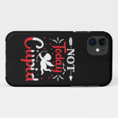Niet vandaag Cupid Funny Valentijnsdag Case-Mate iPhone Case (Achterkant (horizontaal))