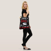 Niet vandaag Cupid Funny Valentijnsdag Tote Bag (Op model)