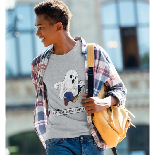 Niet vandaag Cupido, Anti-Valentijnsdag - Grappig T-shirt