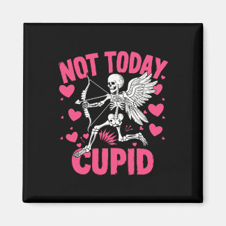 Niet vandaag Cupido Grappig Cupido Skelet Anti Val Magneet
