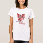 Niet vandaag Cupido Shirt, Anti Valentine T-shirt (Voorkant)