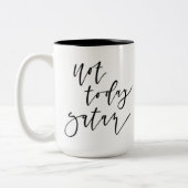 Niet vandaag de Mok van Satan Coffee (Links)