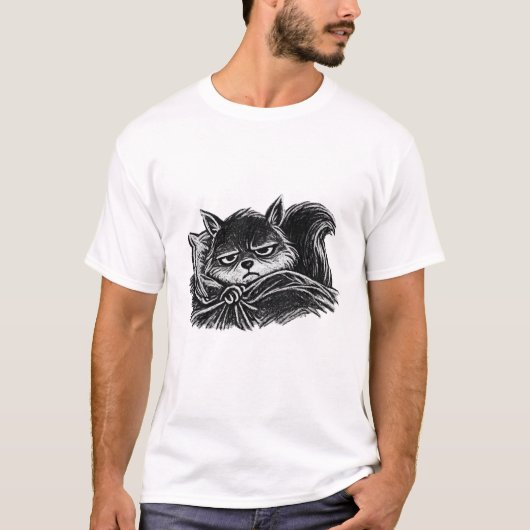 Niet Vandaag Eekhoorn T-shirt (Voorkant)