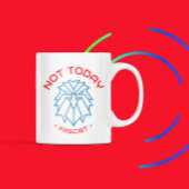 Niet vandaag, fascist - Bold Eagle Classic Mok