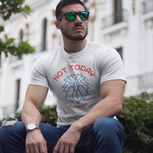 Niet vandaag, fascist - Geometric Eagle Shirt