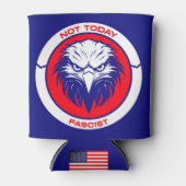 Niet vandaag Fascistisch – Patriottische Adelaar K Blikjeskoeler (Voorkant)