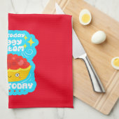 Niet vandaag Grappig Bake Off Fan Theedoek (Quarter Fold)