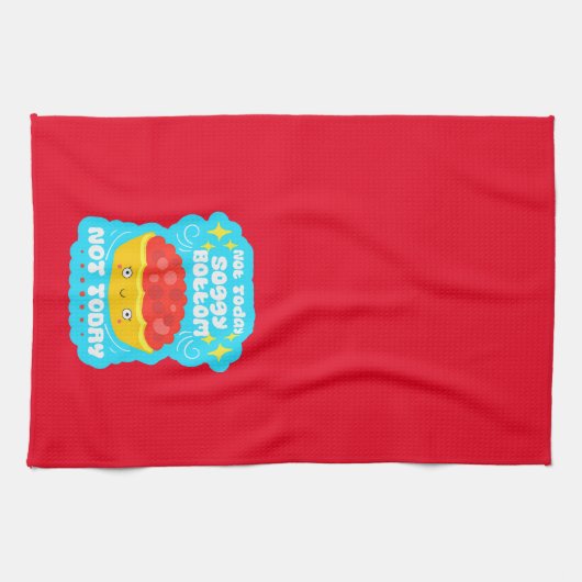 Niet vandaag Grappig Bake Off Fan Theedoek (Horizontaal)