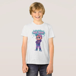 "Niet Vandaag" Grappige Stemming T-Shirt