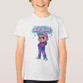 "Niet Vandaag" Grappige Stemming T-Shirt (Voorkant)