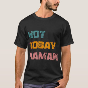 Niet Vandaag Haman Purim Koningin Esther Hamantash T-shirt