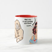 Niet vandaag, huilend Karen Mok (Midden)