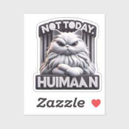 Niet vandaag Huimaan Grumpy Cat Vinyl Sticker