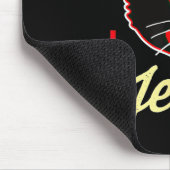 Niet vandaag Jezus Hail Satan Cat Death Cross Muismat (Hoek)