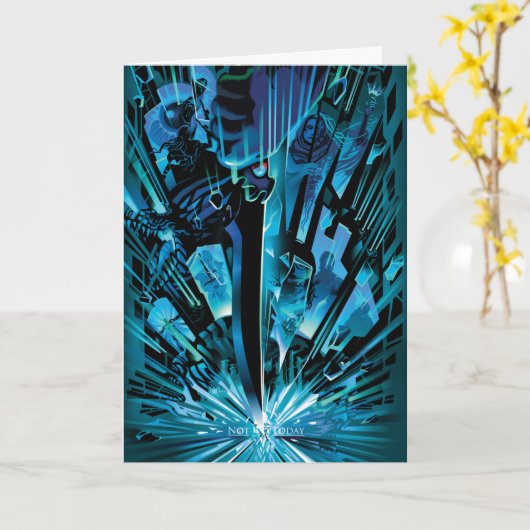 Niet vandaag kaart (Gele Bloem)