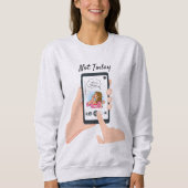 Niet vandaag Karen. Sweatshirt (Voorkant)