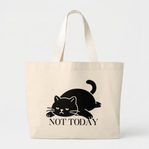 Niet Vandaag Kat Tassen Zak Cute Art Design