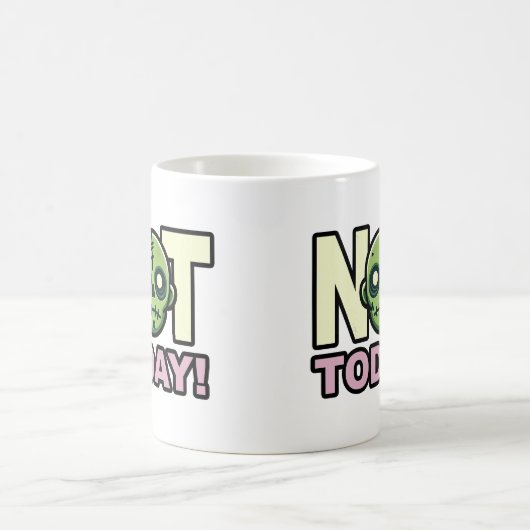 Niet vandaag! koffie mok (Center)