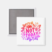 Niet vandaag magneet (Voorkant / Achterkant)