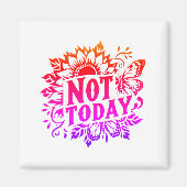 Niet vandaag magneet (Voorkant)