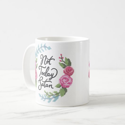 Niet vandaag Mok (Voorkant links)