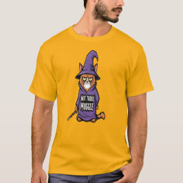 Niet Vandaag Muggle Kat T-Shirt - Grappige Tovenaa