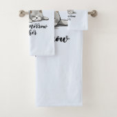 Niet vandaag, niet morgen - Sleepy Cat Bad Handdoek (Insitu)