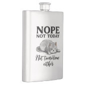 Niet vandaag, niet morgen - Sleepy Cat Flacon (Rechts)