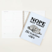 Niet vandaag, niet morgen - Sleepy Cat Planner (Display)
