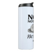 Niet vandaag, niet morgen - Sleepy Cat Thermosbeker (Gedraaid links)