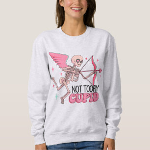 Niet vandaag nog Cupid Funny Anti Valentine Trui