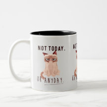 Niet vandaag of op welke dag dan ook