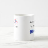 Niet vandaag Pants. Ik werk van THUIS Koffiemok (Center)