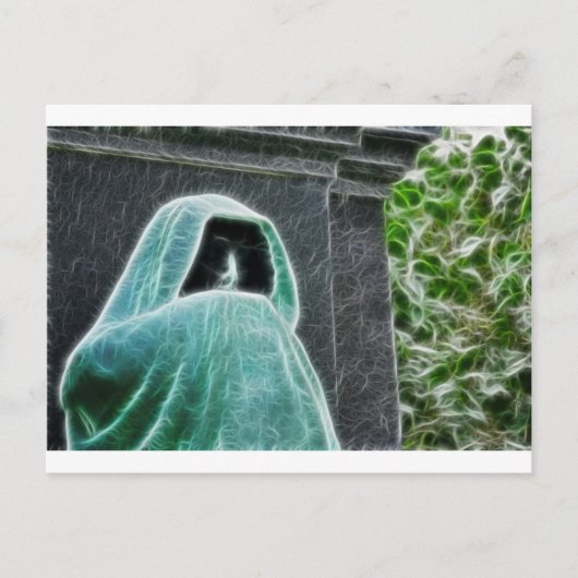 Niet vandaag satan briefkaart (Voorkant)